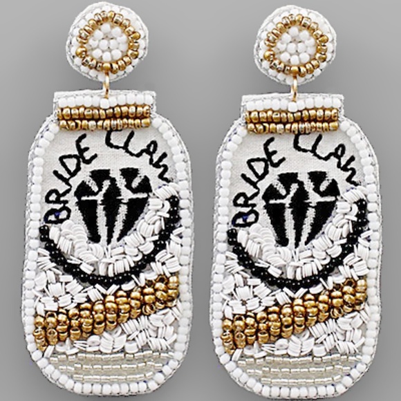 BRIDE CLAW Seltzer Earrings - Picture 1 of 2